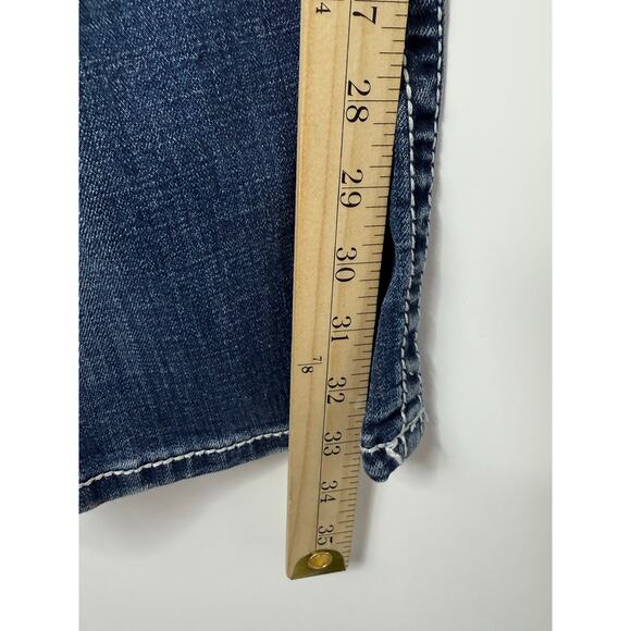 BKE Jeans Men size 28x32 Blue Jake Straight Leg Faded Stretchy Going Out Casual - Picture 7 of 9